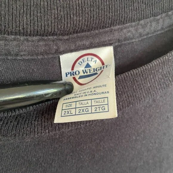 Delta INXS Concert Tour T Shirt 2006 UNISEX 2XL XXL Dual Sided Tour Dates T-Shir - Picture 3 of 6